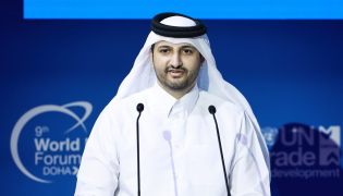 Invest Qatar Chief Executive Officer H E Sheikh Ali bin Alwaleed Al-Thani 