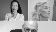 Clockwise from top left: Naomi Kawase, Dora Bouchoucha and Gianfranco Rosi