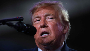 U.S. President Donald Trump delivers remarks during a campaign rally at Crossroads Arena on October 26, 2026 in Corinth, Mississippi. Photo by CHIP SOMODEVILLA / GETTY IMAGES NORTH AMERICA / Getty Images via AFP