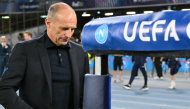 Napoli's Italian coach Massimiliano Allegri is pictured before the UEFA Champions League - first round day 3 football match between Napoli and Bodo Glimt at the Diego Armando Maradona stadium in Naples on October 20, 2026. (Photo by Alberto PIZZOLI / AFP)