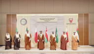 Minister of Communications and Information Technology H E Mohammed bin Ali Al Mannai with other officials during the event.

