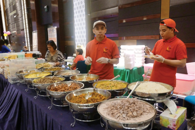 A medley of mouth-watering Filipino cuisine on offer at the festival at Westin Doha Hotel and Spa yesterday.