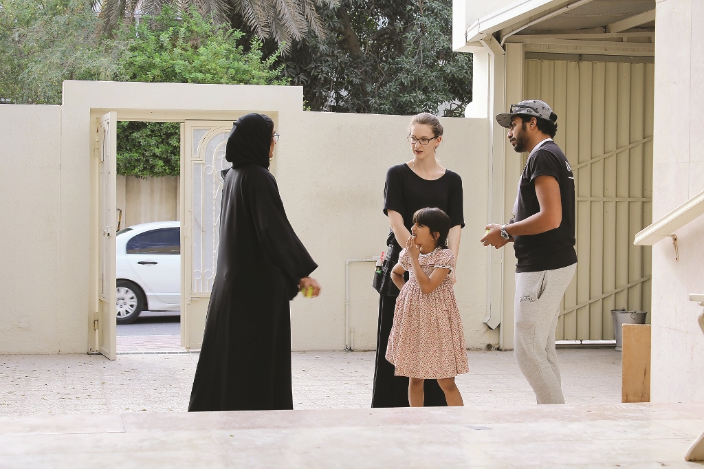 Still image from one of the documentaries - Al 7amal by Amal Al Muftah