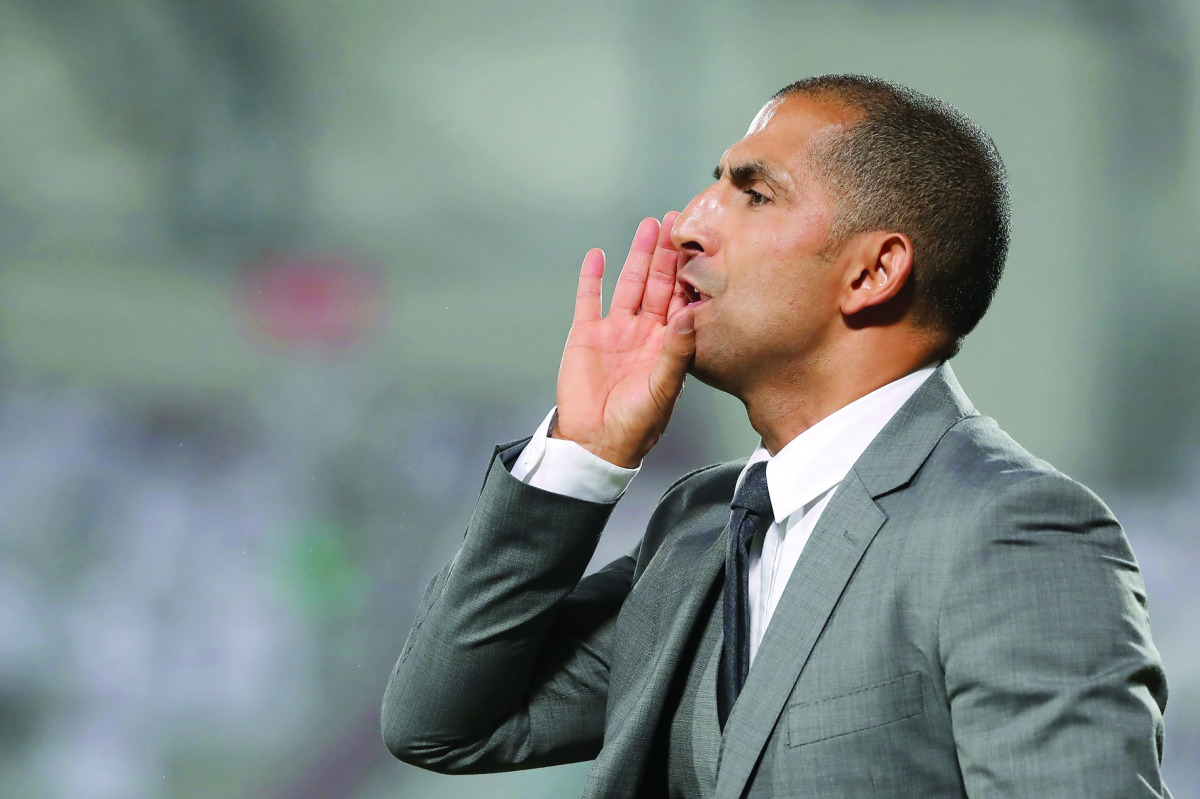 El Jaish’s coach Sabri Lamouchi