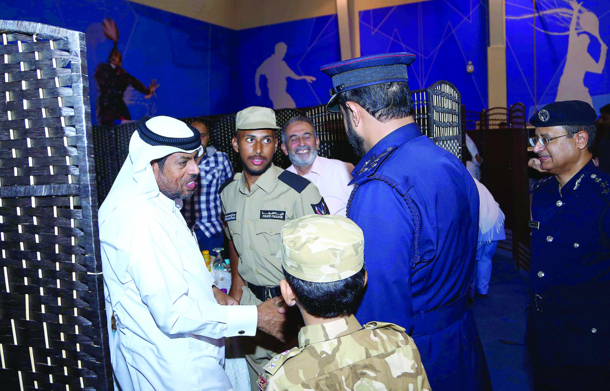 Parents visiting Police College students.