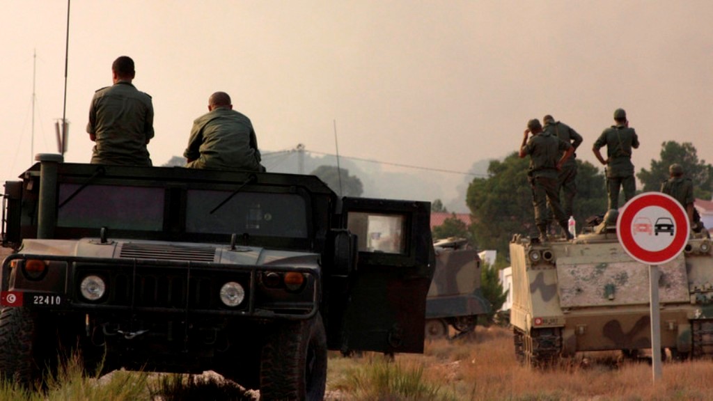 Tunisian soldiers gather near the border with Algeria around Mount Chaambi, western Tunisia, August 2, 2013. (File Photo: Reuters)
