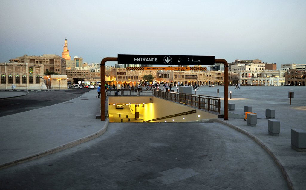 New Parking is Open for public at Souq Waqif. Pic: Abdul Basit