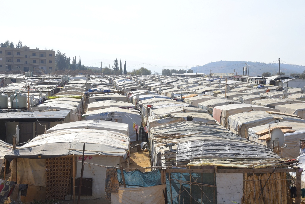 A view of a Reyhanli refugee camp in Akkar, Lebanon on November 11, 2016. Muhammed Salih - Anadolu Agency