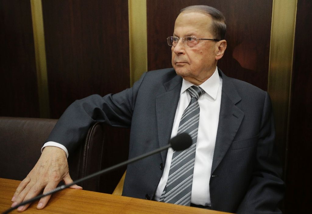 Michel Aoun (AFP Photo/Joseph Eid)