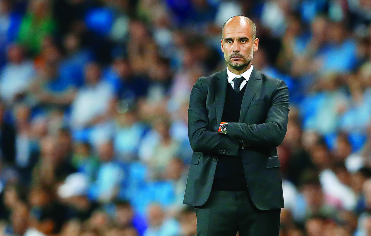 Manchester City Manager Pep Guardiola