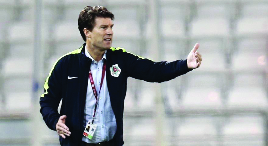 Al Rayyan head coach Michael Laudrup 