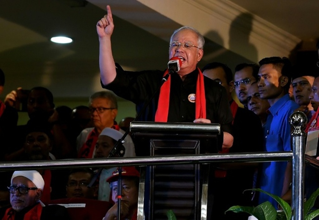 After Malaysian Prime Minister Najib Razak criticised Myanmar for its crackdown on Muslims, Yangon has banned workers from going there ©MANAN VATSYAYANA (AFP).