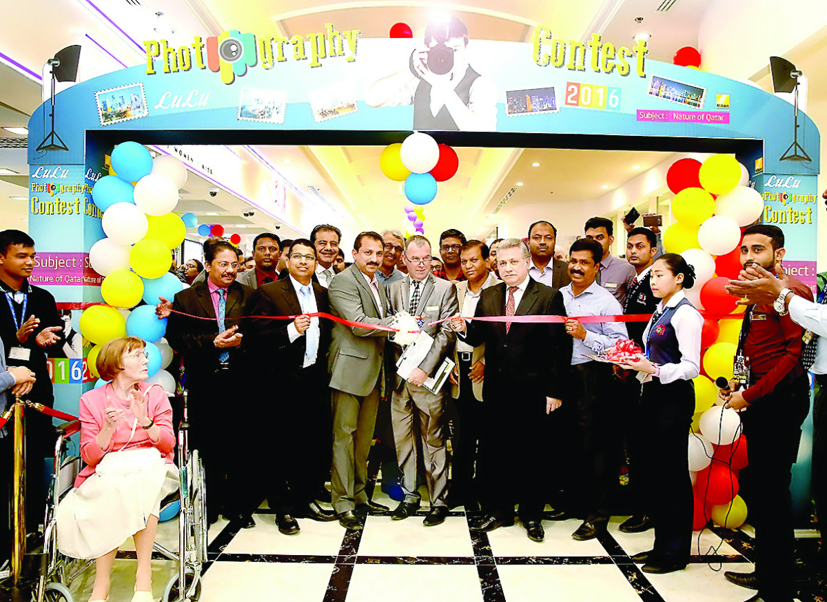 The Photography Contest being inaugurated at Lulu Hypermarket, Barwa City, on Friday, December 16. 