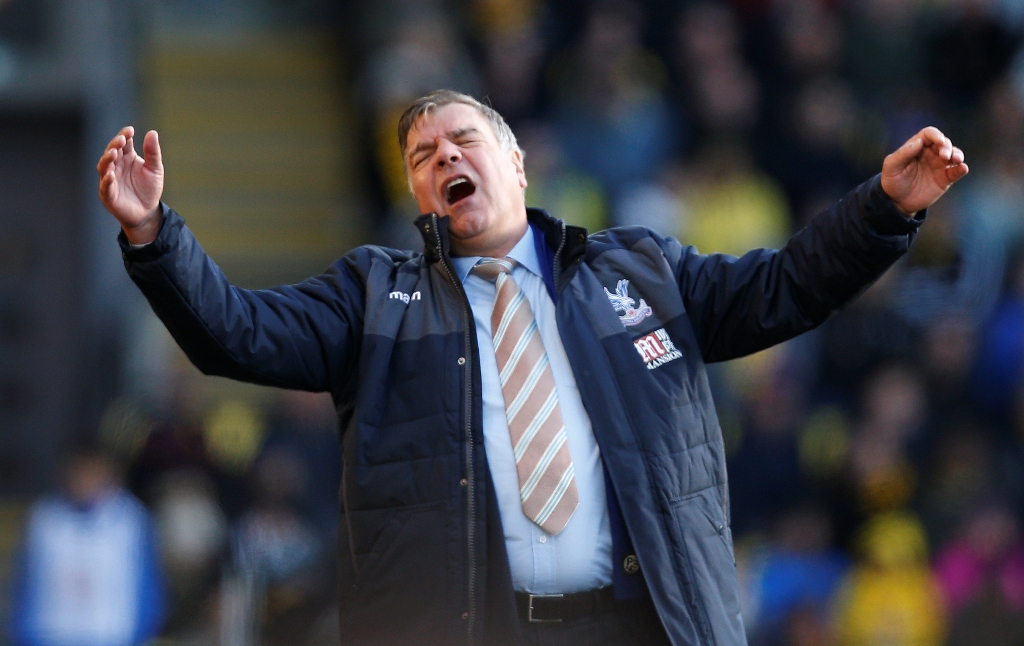 Crystal Palace manager Sam Allardyce Action Images via Reuters / Paul Childs 

