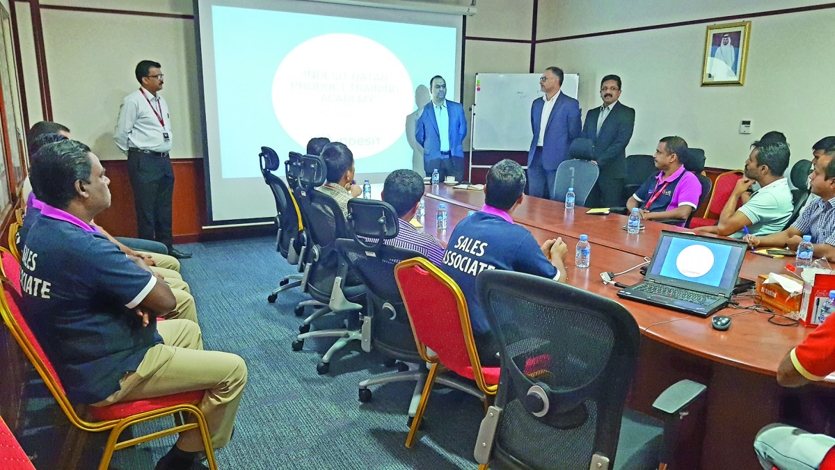 Video Home training session in progress.