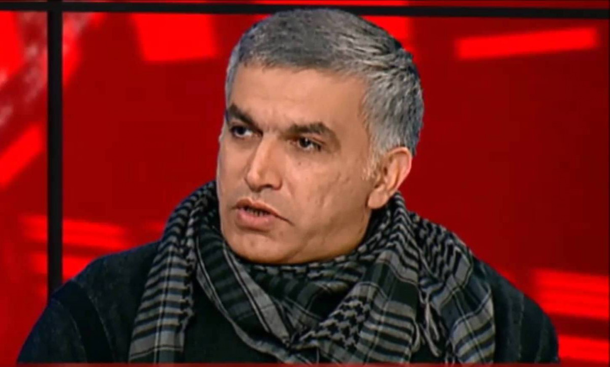 A YouTube grab of Nabeel Rajab being interviewed by Dearbhail McDonald on TV3. Courtesy: Malachy Browne