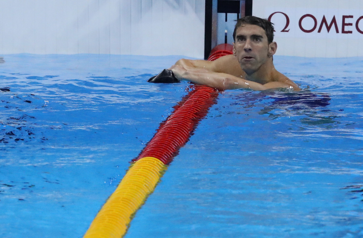 Michael Phelps came out retirement for the Rio Olympics, won five more gold medals and a silver, then insisted he was all done. Just as he did after the 2012 London Games. We can't wait to see what he's got in store for Tokyo in 2020. Also, if little Boom