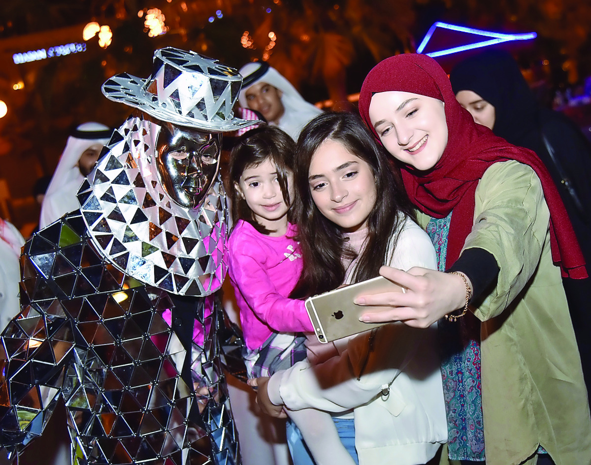Children and families enjoy various activities at Medina Centrale, The Pearl-Qatar.
