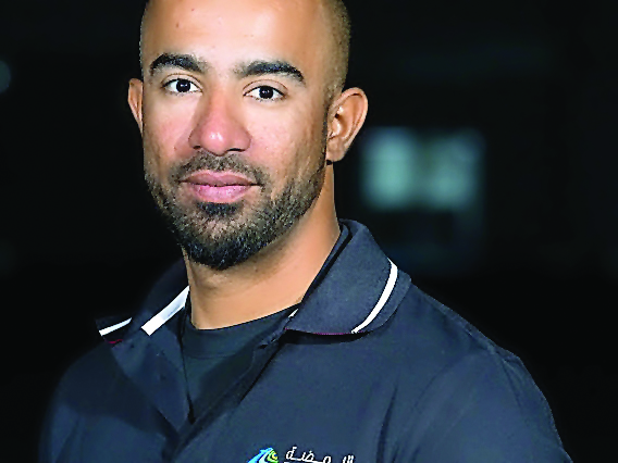 Fahad Al Hasni, skipper of Team Renaissance, one of the participating teams at this year's EFG Sailing Arabia – The Tour.