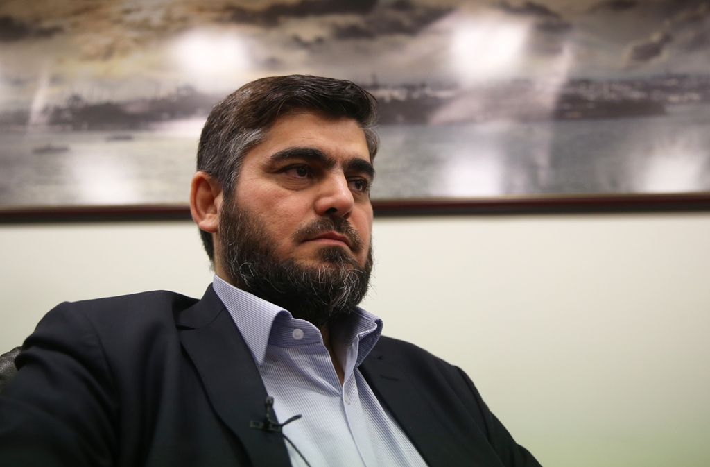 Syrian oppositions' chief negotiator Mohammad Alloush poses during an exclusive interview for Anadolu Agency (AA) in Istanbul, Turkey on January 19, 2017 prior to Syrian talk which will be held in Kyrgyzsran's Astana province. ( Oktay Çilesiz - Anadolu Ag