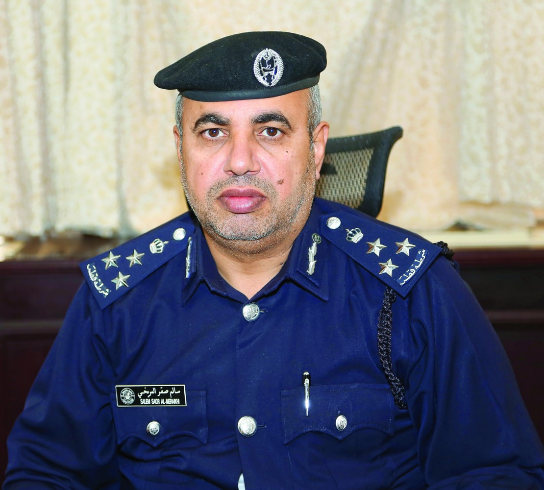 Brigadier Salem Saqr Al Meraikhi, Director of Legal Affairs at the MoI, and Chairman of the Exit Permit Grievances Committee.