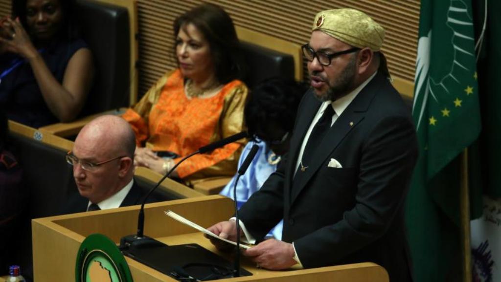 The King of Morocco addresses the African Union for first time in 34 years [Andalou].