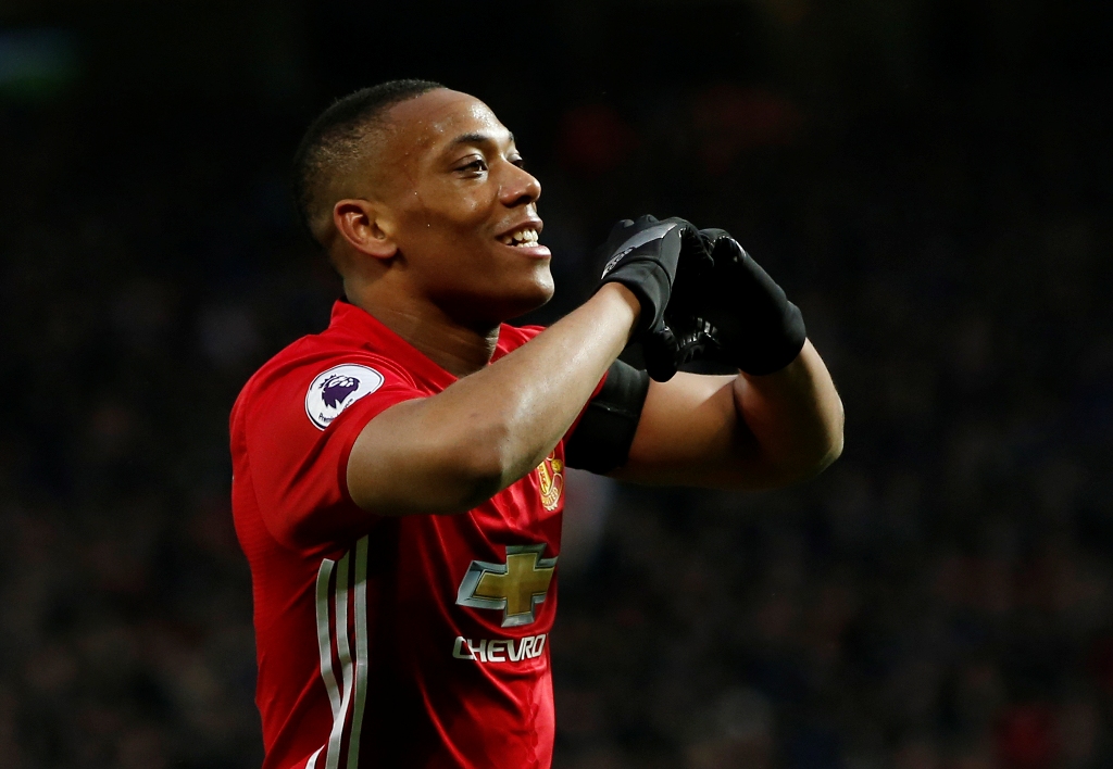  Manchester United's Anthony Martial. Reuters / Andrew Yates