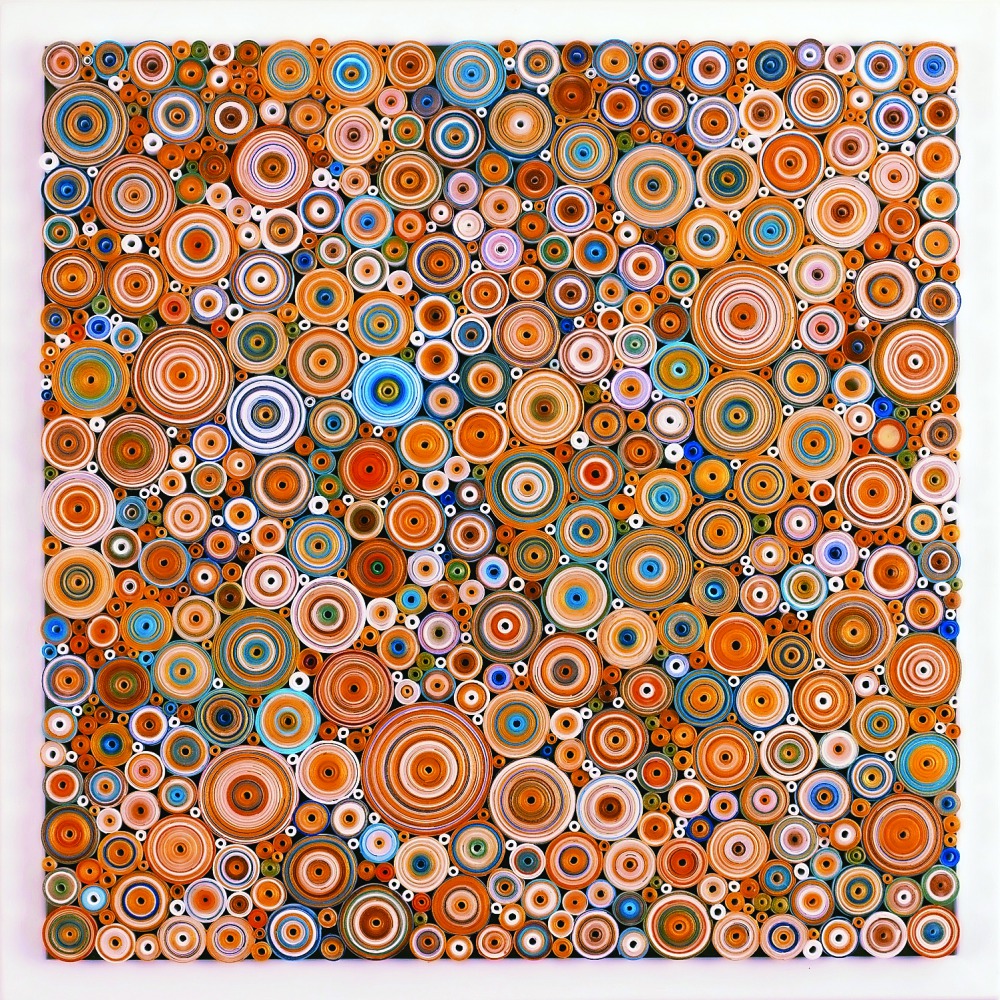 Gold 2 (2014) by Hadieh Shafie, located at Sidra’s Out Patient Clinic, will feature in QF’s Art Trail tours.