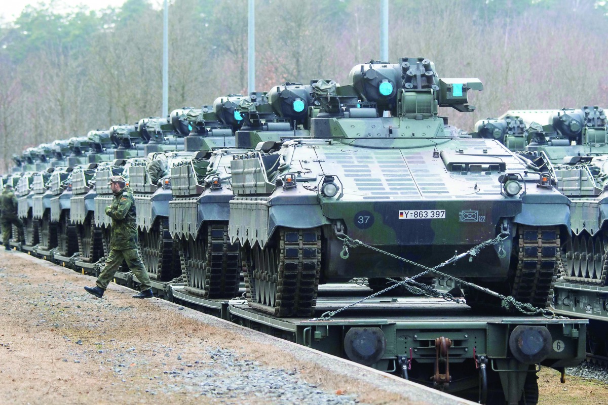 Armoured vehicles of the type 