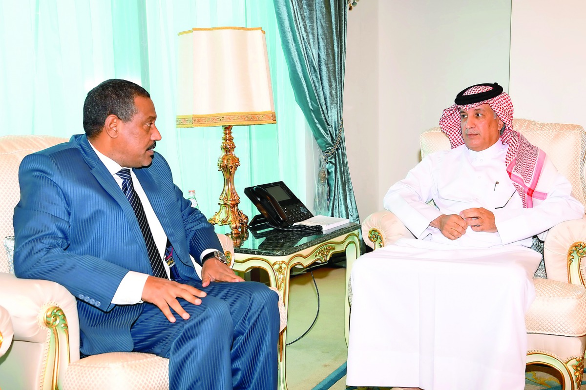 Emir H H Sheikh Tamim bin Hamad Al Thani received yesterday a written message from President of Niger, Mahamadou Issoufou, pertaining to bilateral relations and means of boosting and developing them. Minister of State for Foreign Affairs H E Sultan bin Sa