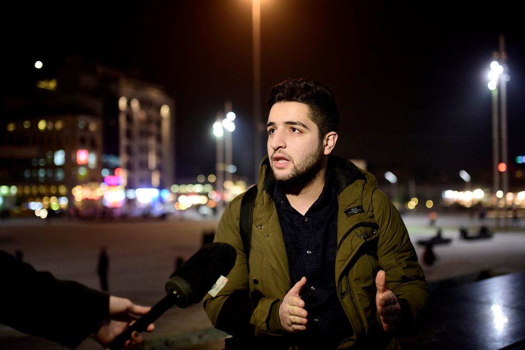 Khaled Khatib, a Syrian cinematographer on the Oscar-winning documentary 