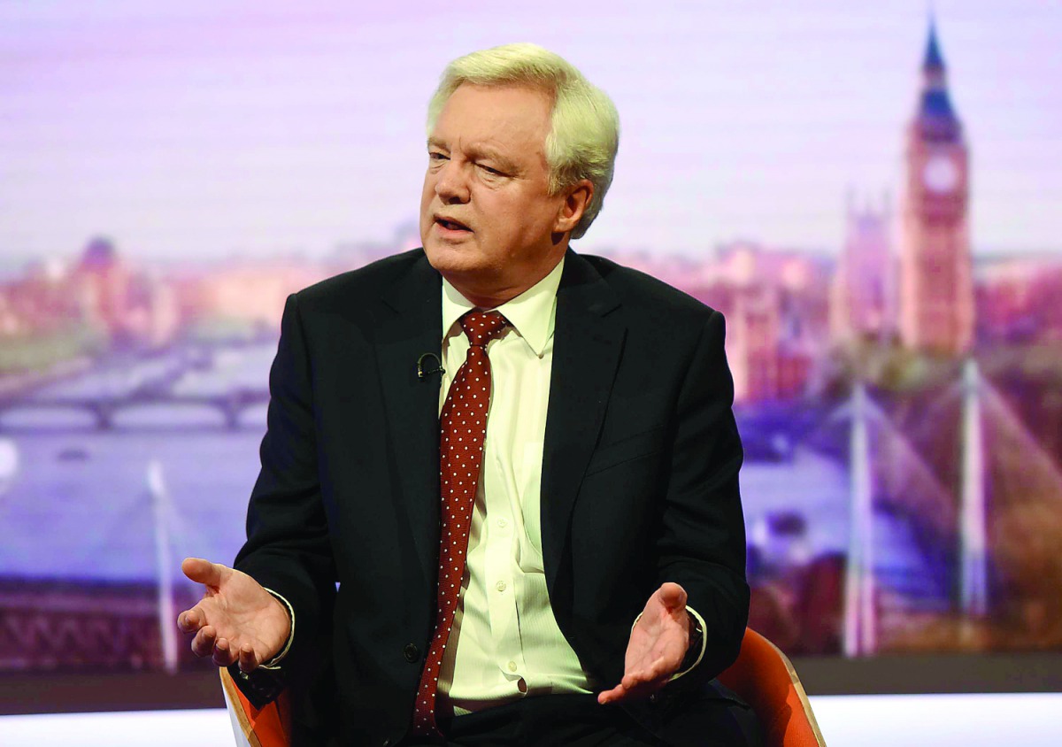 Brexit Secretary David Davis  