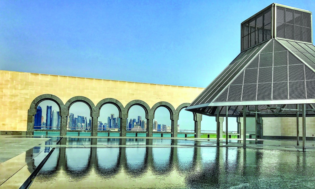 A view of the Doha skyline as seen from the iconic Museum of Islamic Art (MIA) on the Corniche. Pic: Qassim Rahmatullah / The Peninsula 