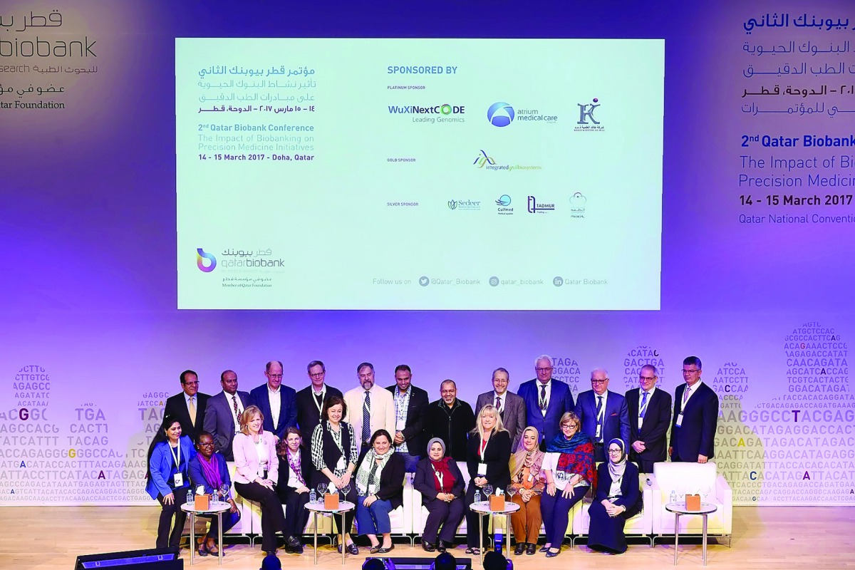 Biomedical experts and leading healthcare policymakers at the conference.