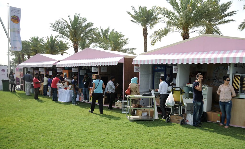 (File Photo) Qatar International food festival at MIA park. March 22, 2016. Abdul Basit © The Peninsula