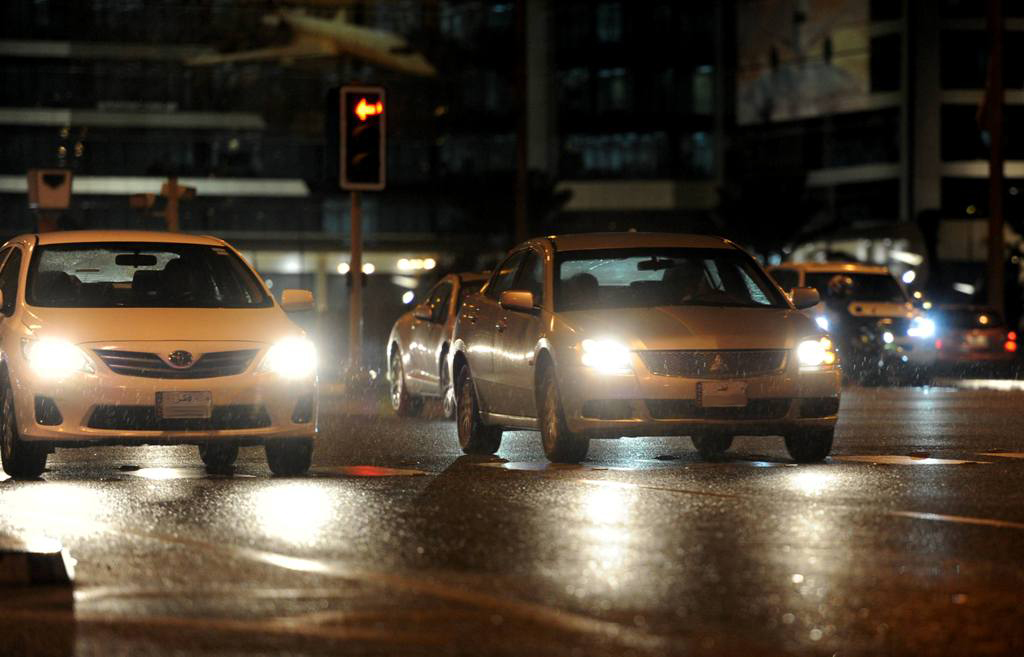 (File photo) Rain in Doha. January 18, 2015 . Abdul Basit © The Peninsula