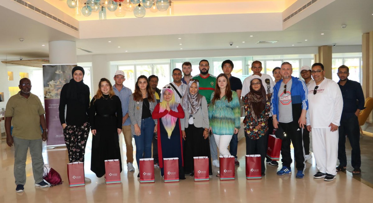 Participants of the forum organised by DICID at Sealine Beach.