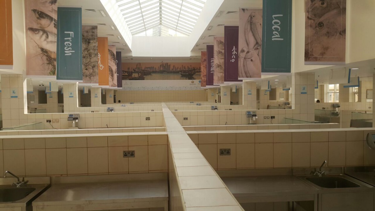 The Umm Salal fish market that will be inaugurated today. Pic: Abdul Basit / The Peninsula  