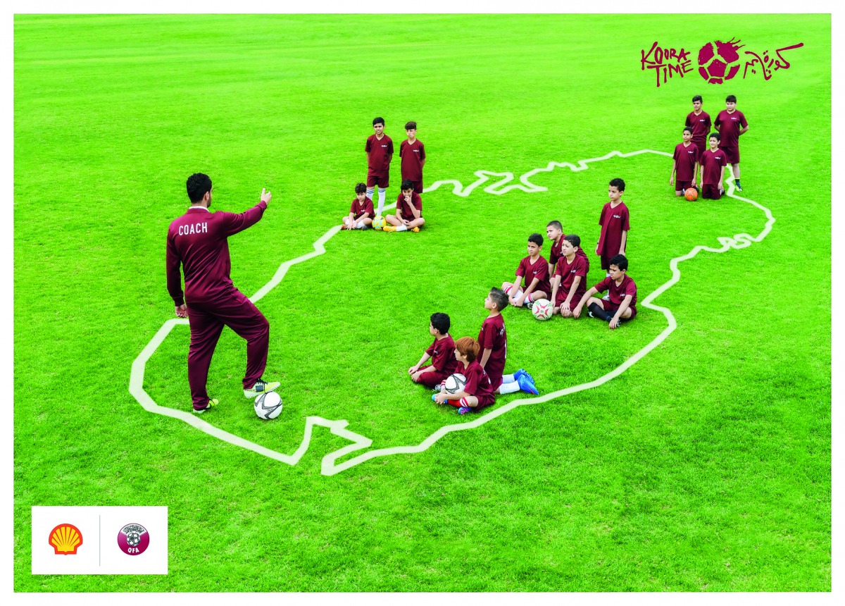 Koora Time is developed by QFA and Qatar Shell and is designed to improve the health and wellbeing of Qatar’s youth through football.