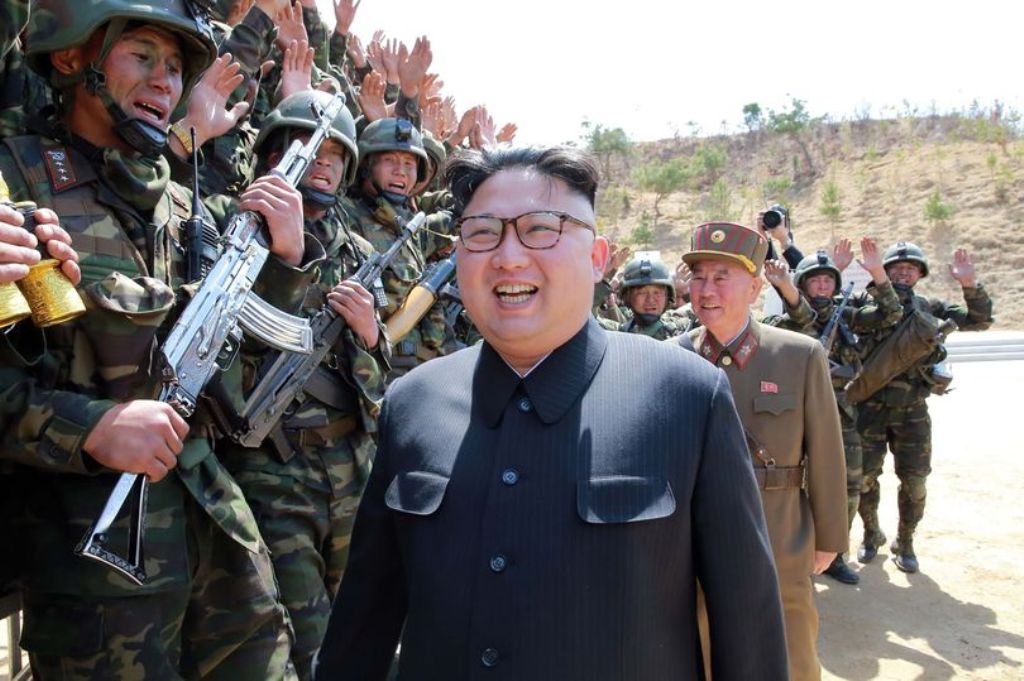 North Korea has arrested an American professor (Photo: AFP).