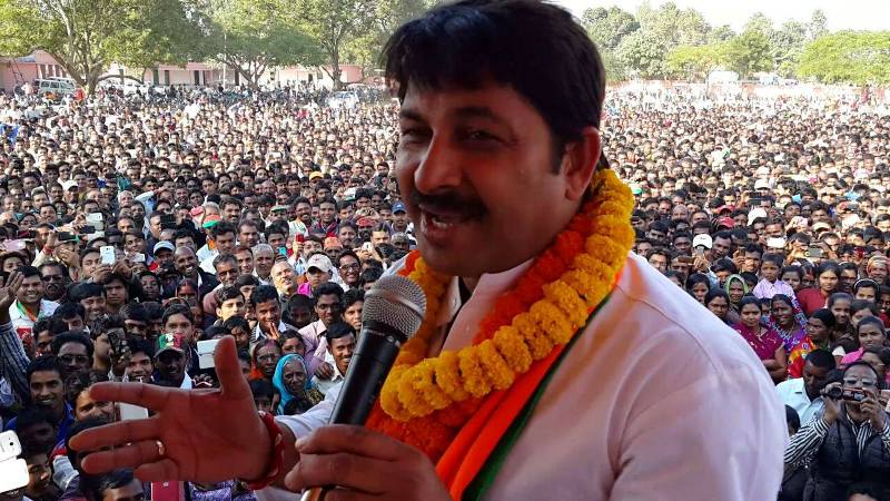 Delhi BJP chief Manoj Tiwari