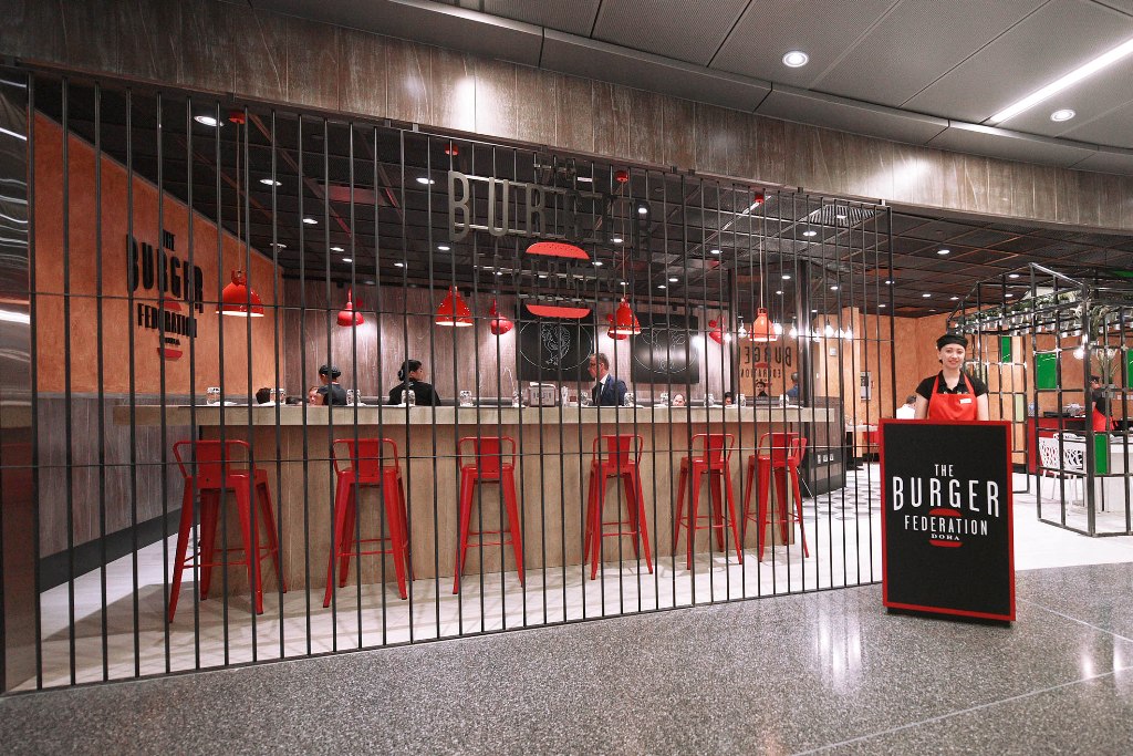 Burger Federation, a casual dining concept, serving contemporary gourmet cuisine