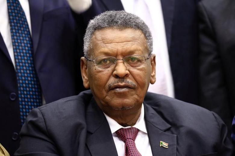 Sudan's prime minister and first vice president Bakri Hassan Saleh looks on during group photos with Minsters at Council of Minsters in Khartoum, Sudan March 2, 2017. REUTERS/Mohamed Nureldin Abdallah
