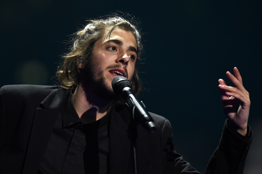 Portugal's Salvador Sobral performs the song 