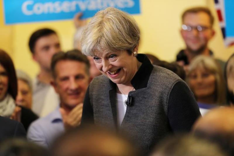 Britain's Prime Minster Theresa May 