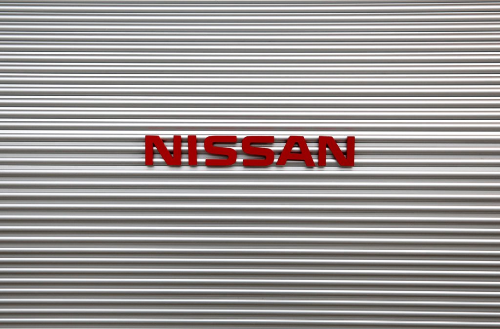 The logo of Nissan Motor Co is pictured at a showroom at the carmaker's headquarters in Yokohama, Japan May 11, 2017. REUTERS/Toru Hanai
