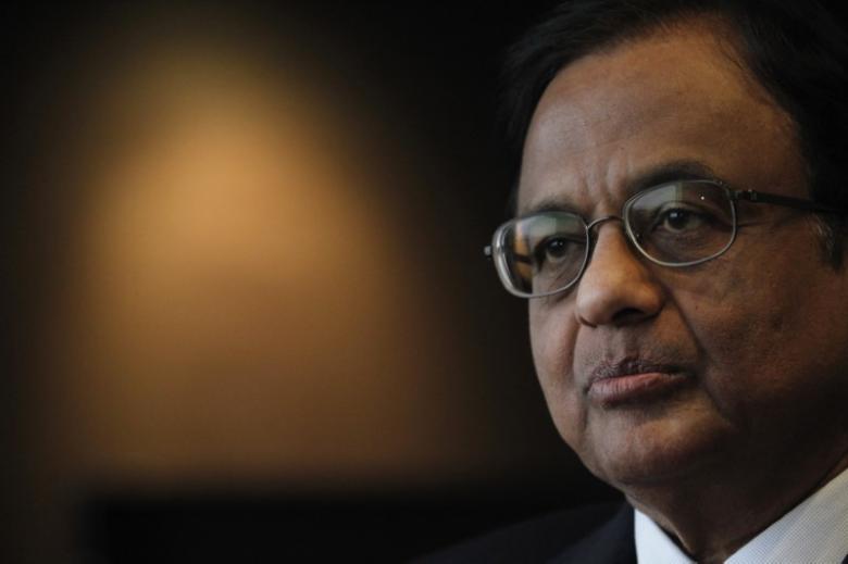 File picture of India's Finance Minister P Chidambaram. Reuters 
