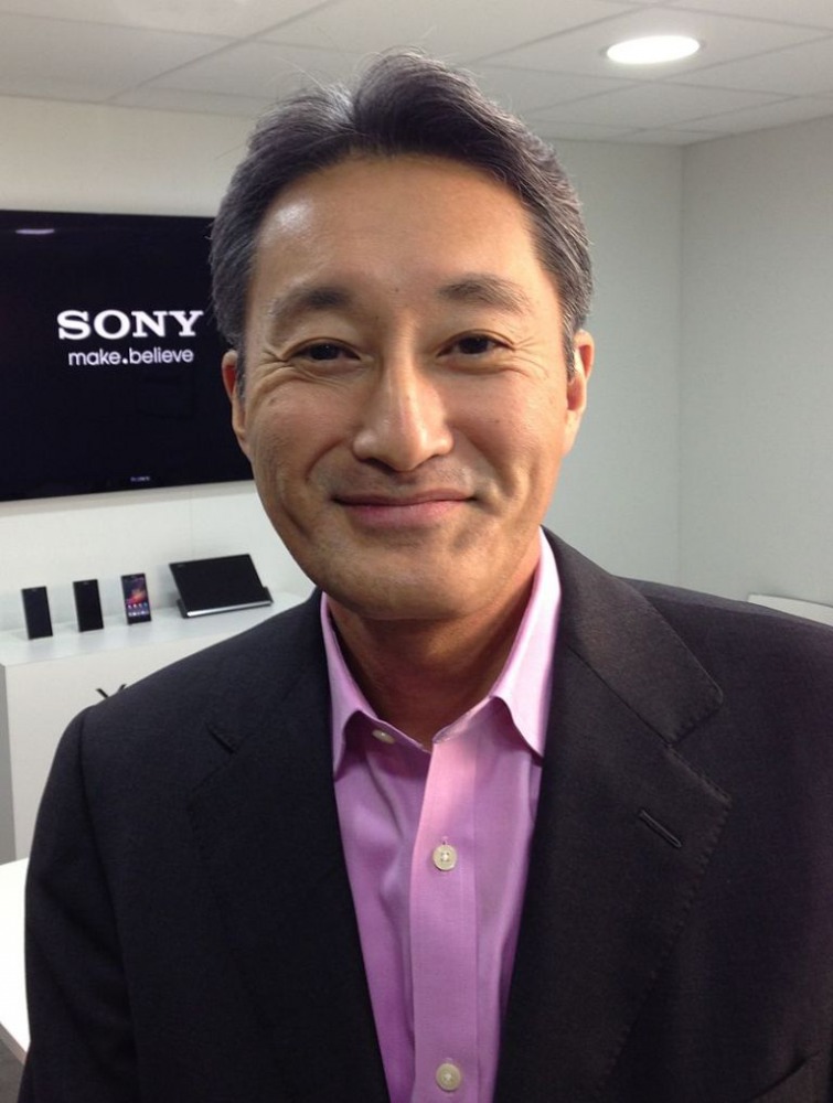Sony chief executive Kazuo Hirai