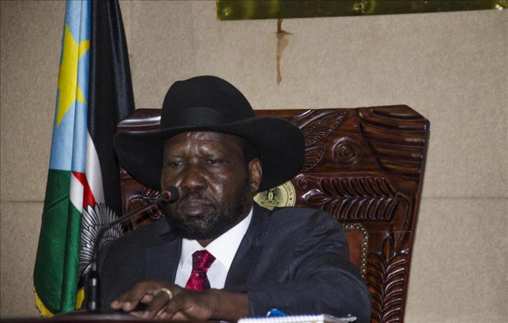 Sudanese President Salva Kiir Mayardit.