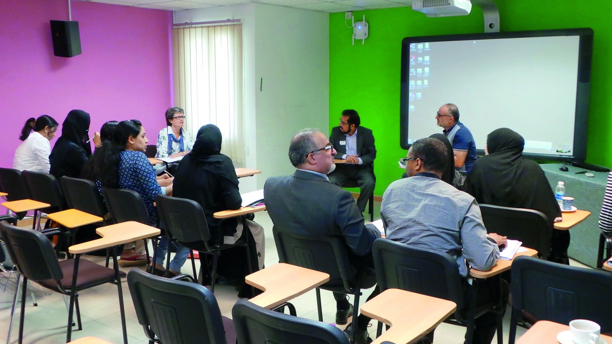 Participants at the workshop of the 4th Diabetes Educator Graduate Certificate programme, organised by Qatar Diabetes Association (QDA), member of Qatar Foundation.